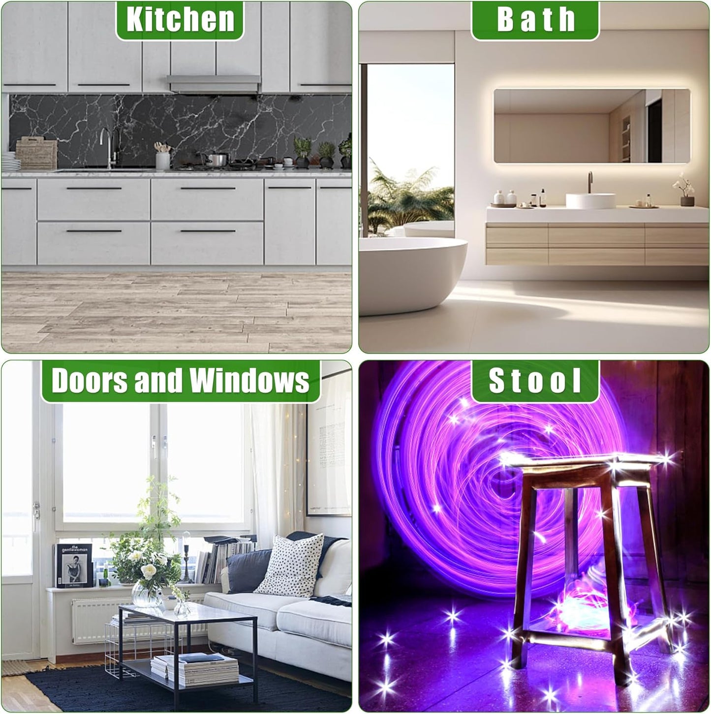 10 Pieces Plastic Edge Guard Protectors Slip on Cabinets Drawer Doors and Stool Chairs Edges Protector not Easily Damaged Broken,Transparent