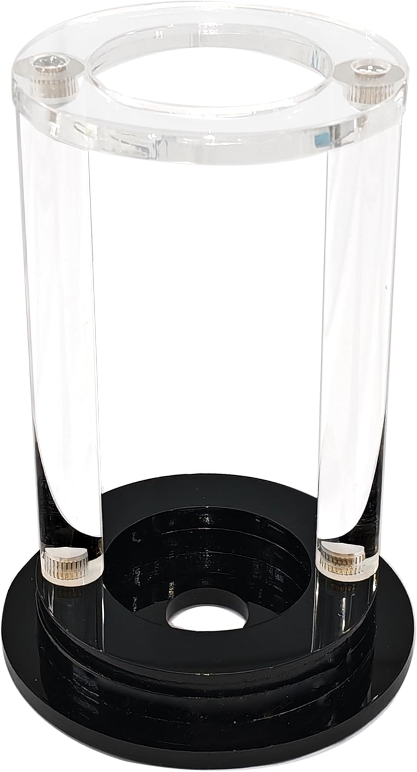 Lightsaber hilt stand, desktop display acrylic lightsaber stand,Suitable for lightsabers with a diameter of less than 2 inches
