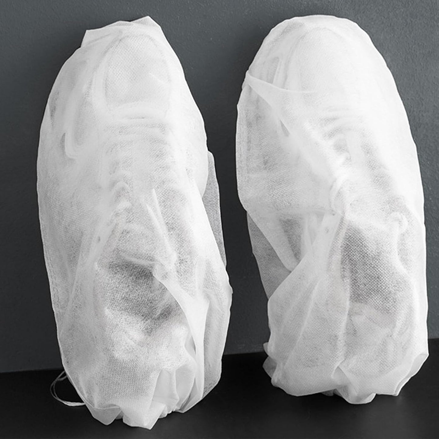 Clear Shoe Bag, Shoes Drawstring Bag Storage Protector Travel Covers for Packing(Middle)