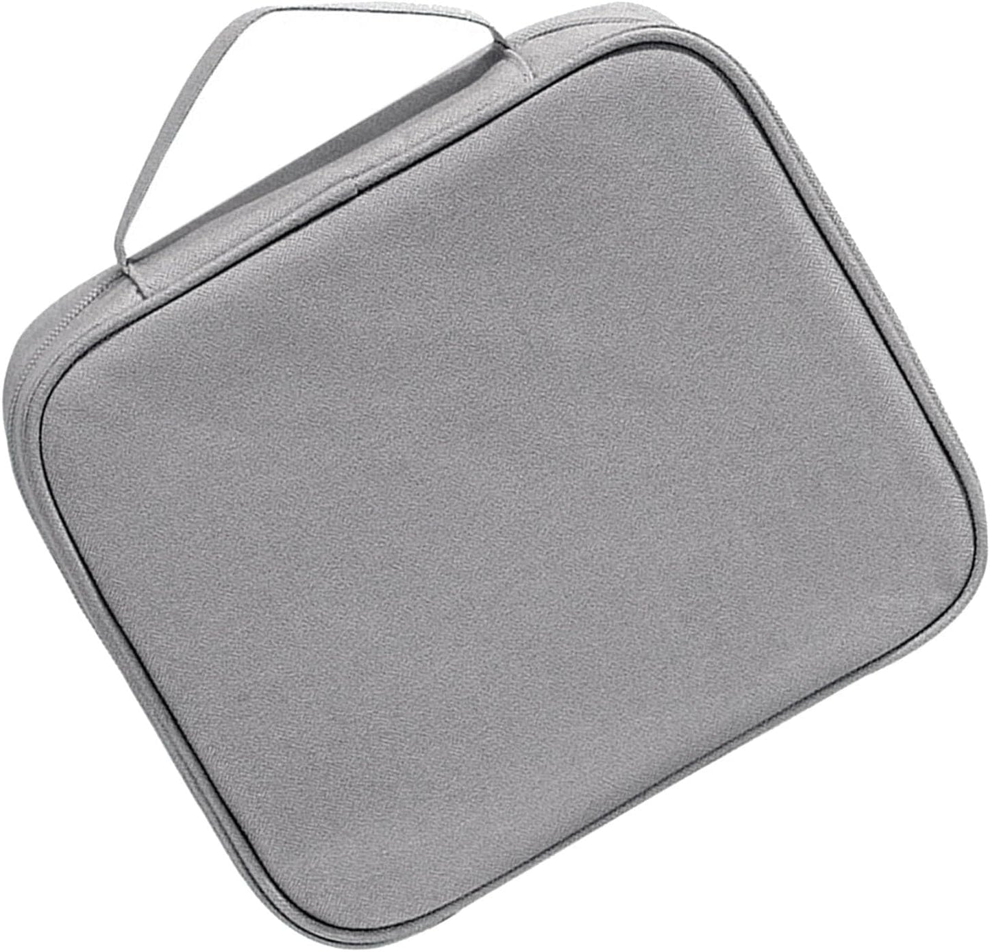 Travel Toiletry Bag for Women, Cosmetic Man Gray Makeup Portable Case Large Capacity Organizer Pouch Make Up Business Trips