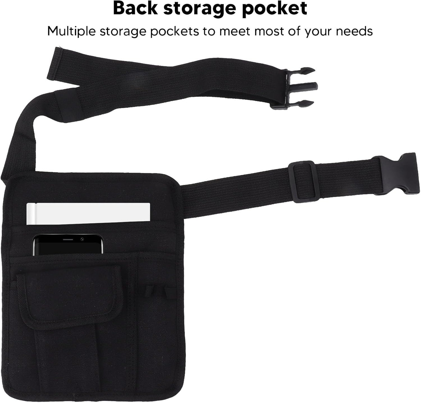 Server Waist Pouch, Gardening Tool Bag Waiter Money Pouch Belt Restaurant for Men and Women