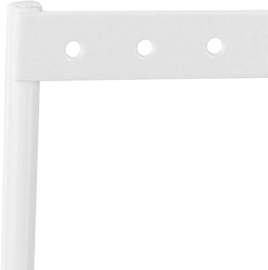 Earring Holder Organizer, Jewelry Stand Necklace and Earrings Display Accessory Storage Organizer Stud Organizer(White)