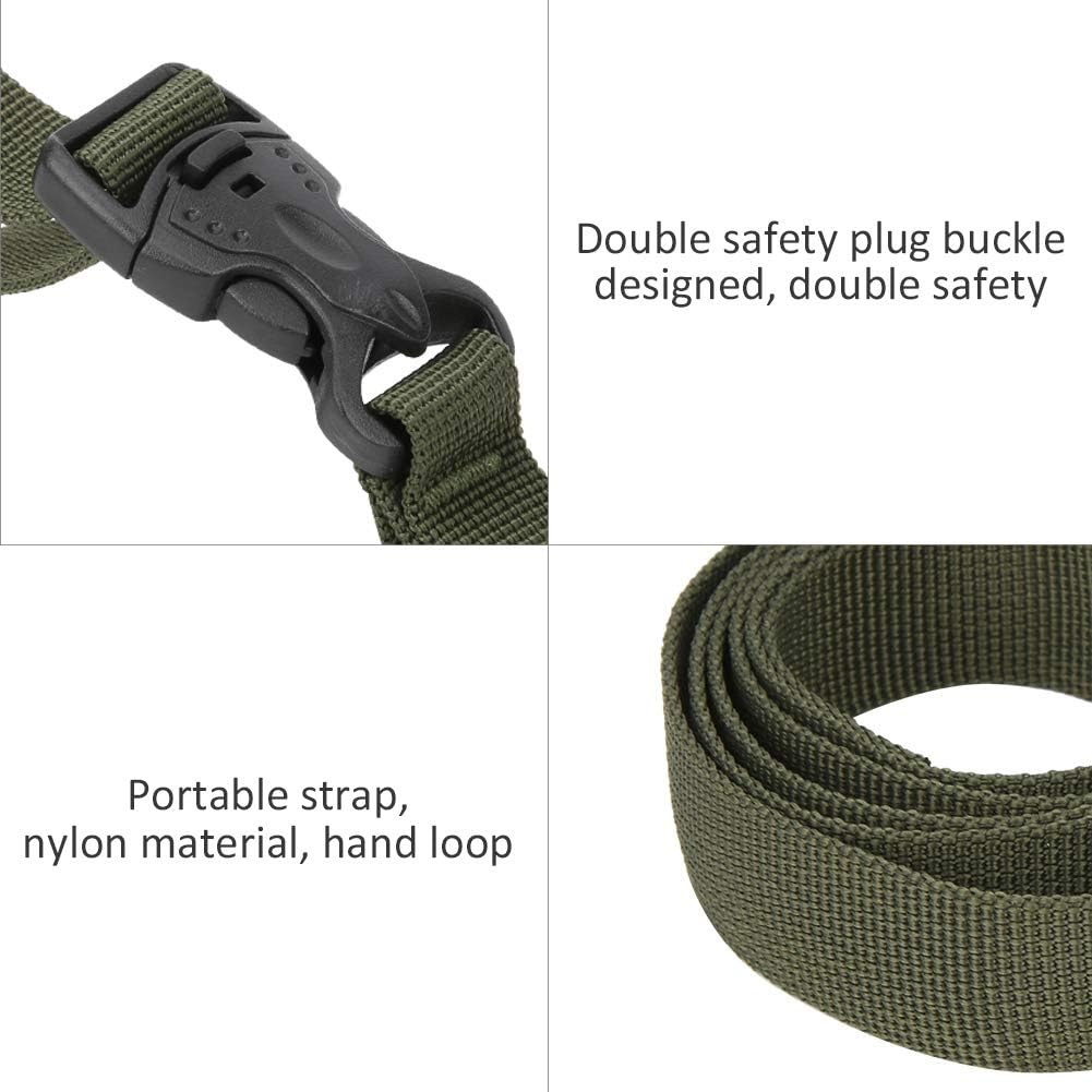 4PCS Backpack Straps, Straps with Buckles Hip Belt Replacement Double Safety Buckle Baggage Packing Suitcase Fixed Rope for Outdoor