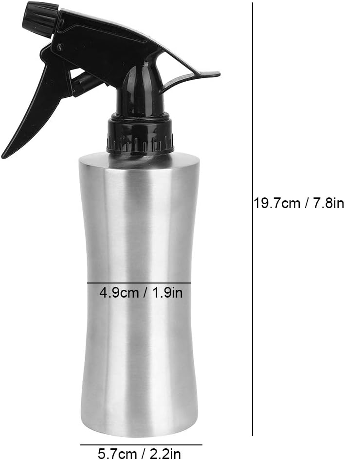 Fine Mist Plant Mister,250ML Mister Spray Bottle Stainless Steel Sprayer,Small Watering Can Pot Private Flower Water