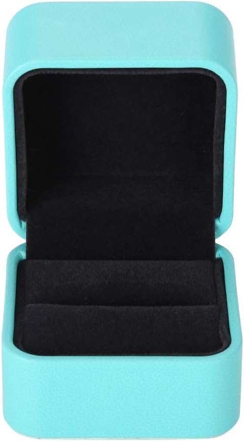 Jewelry Travel Case,Small Box Small Organizer,PU Leather Mini Case for Women Girls(A)