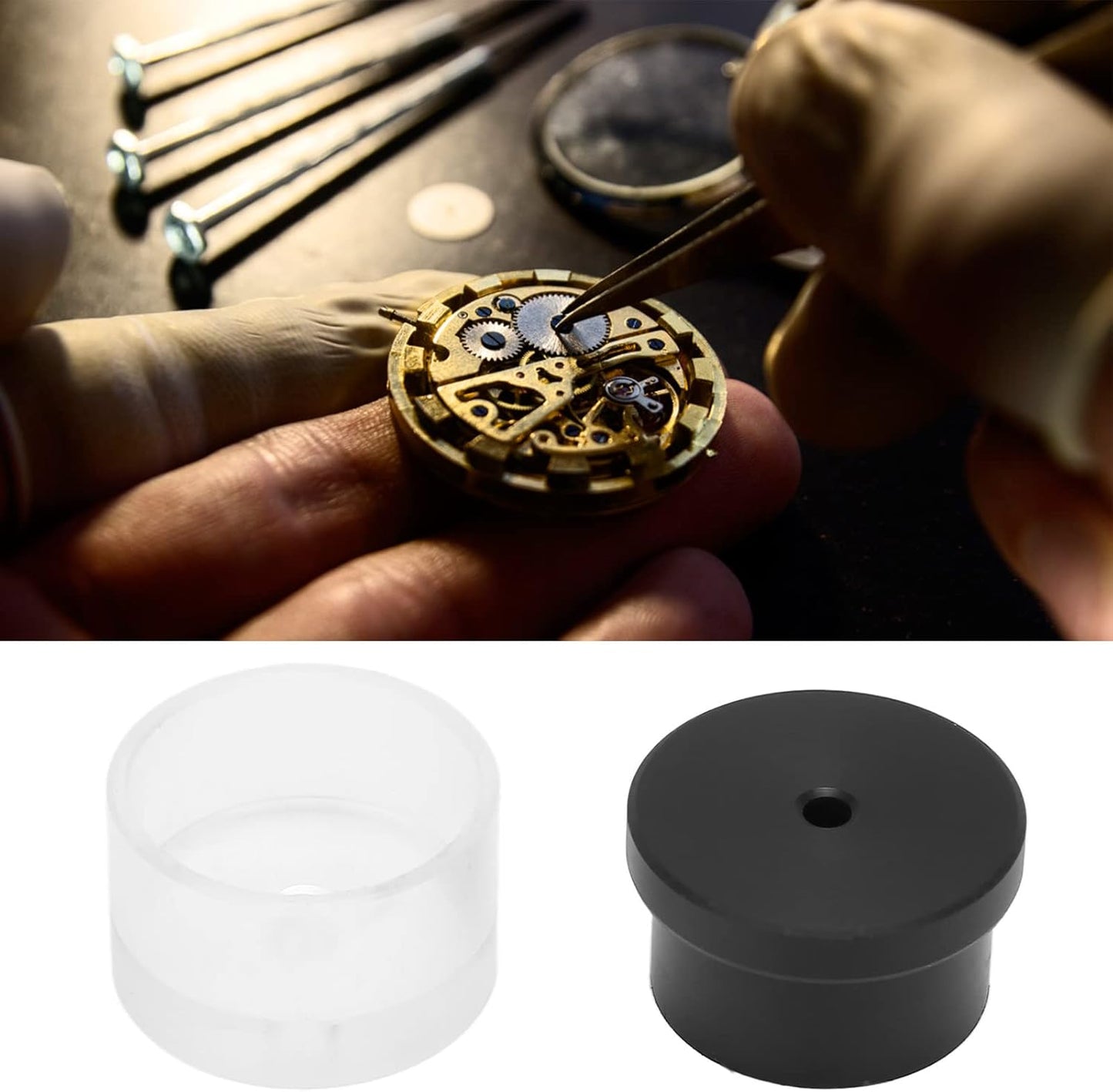 Close Mainspring Barrel Tool, Cover, Watch Press Tool Winder, Professional Watchmaker Winder Repair
