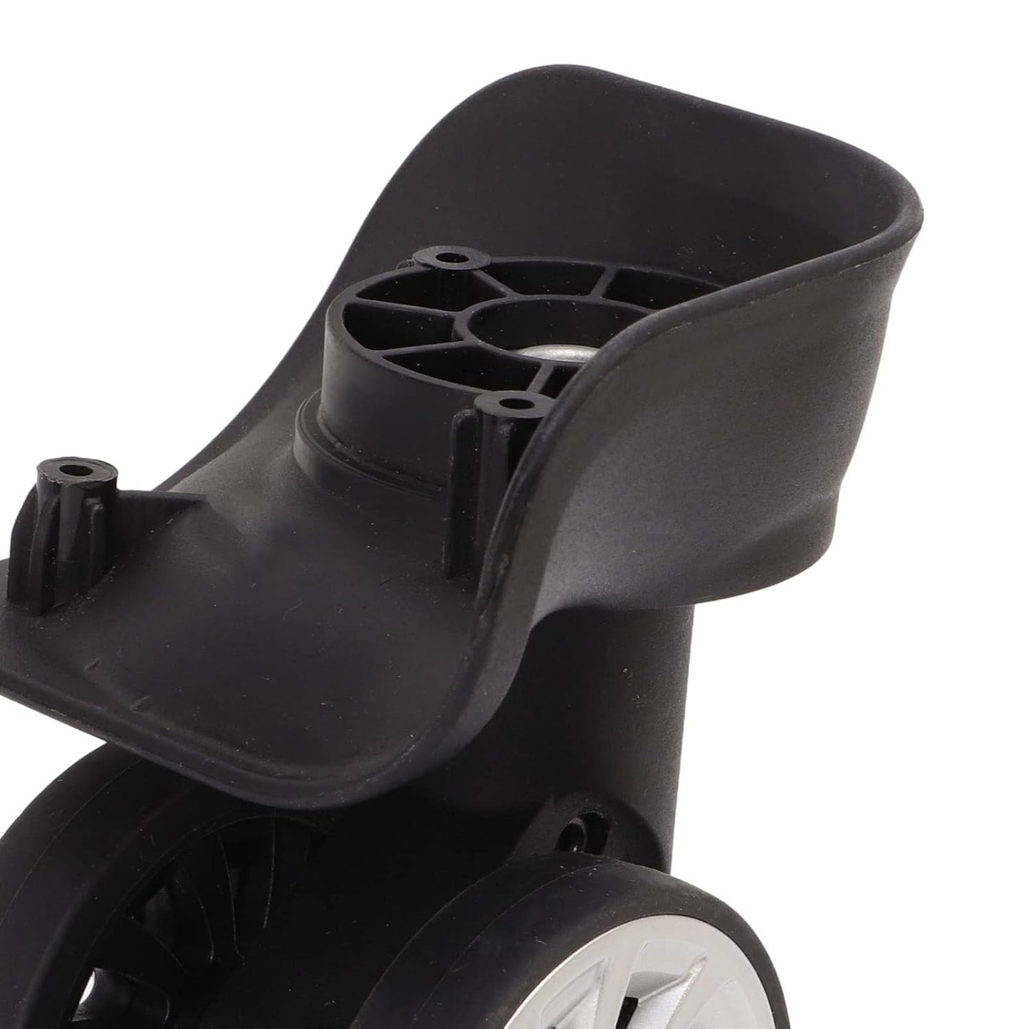 Heavy Duty Plate Casters, 2 Inch Caster Wheels Luggage Replacement Suitcase Repair Wheel for Trolley Case