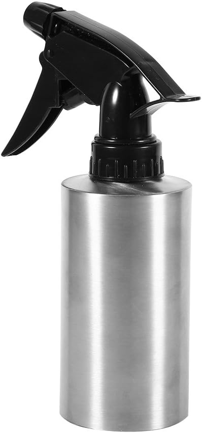 Stainless Steel Spray Bottle,Fine Mist Sprayer Empty Refillable Container for Kitchen Bathroom or Plants Water Sprayer(350ML) multi