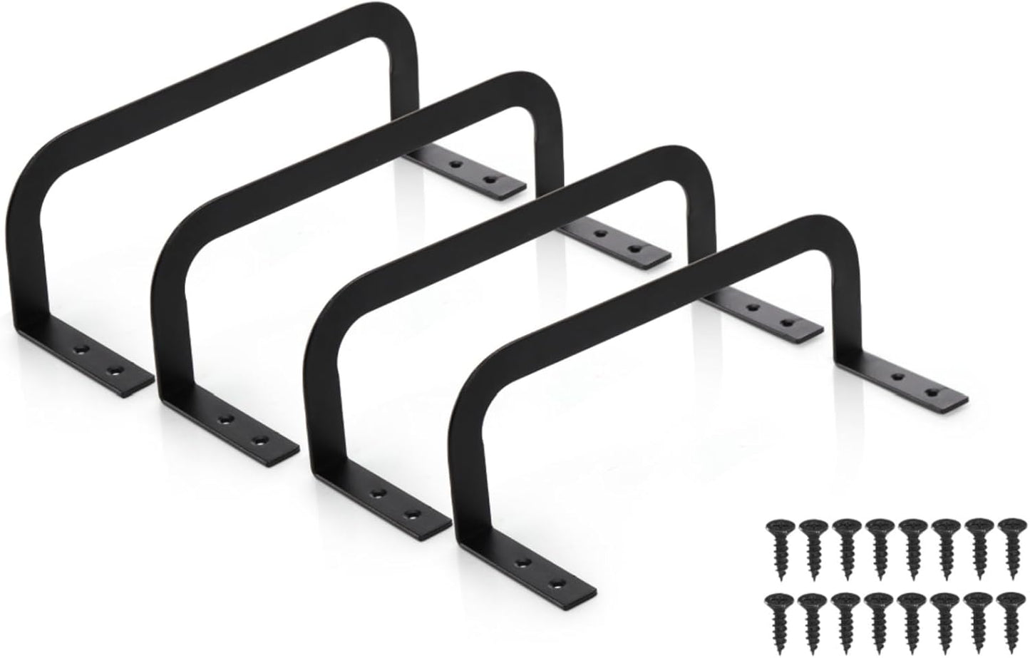 4 Pcs Mattress Retainer Bar, Metal Slide Stopper, Non Slip Holder in Place Gripper, Thicken Bed Frame Gaskets to Prevent Sliding, Stabilizer Baffle for Bedroom