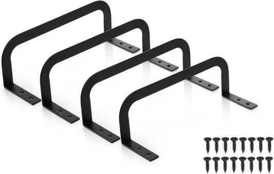 4 Pcs Mattress Retainer Bar, Metal Slide Stopper, Non Slip Holder in Place Gripper, Thicken Bed Frame Gaskets to Prevent Sliding, Stabilizer Baffle for Bedroom