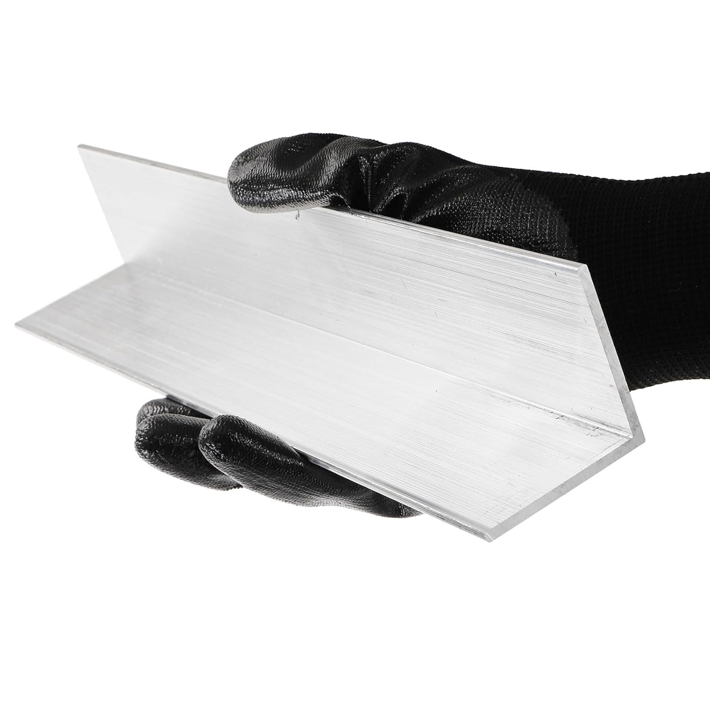 4 Pack Aluminum Angle 6061, 2" x 2"x 1/8" Stock, Bars 12" Length, 90-Degree Angled Extrusion, T5 Temper Mill for Moulding Structural Construction