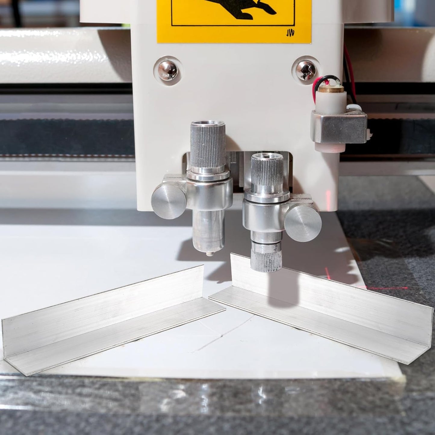 4 Pack Aluminum Angle 6061, 2" x 2"x 1/8" Stock, Bars 12" Length, 90-Degree Angled Extrusion, T5 Temper Mill for Moulding Structural Construction