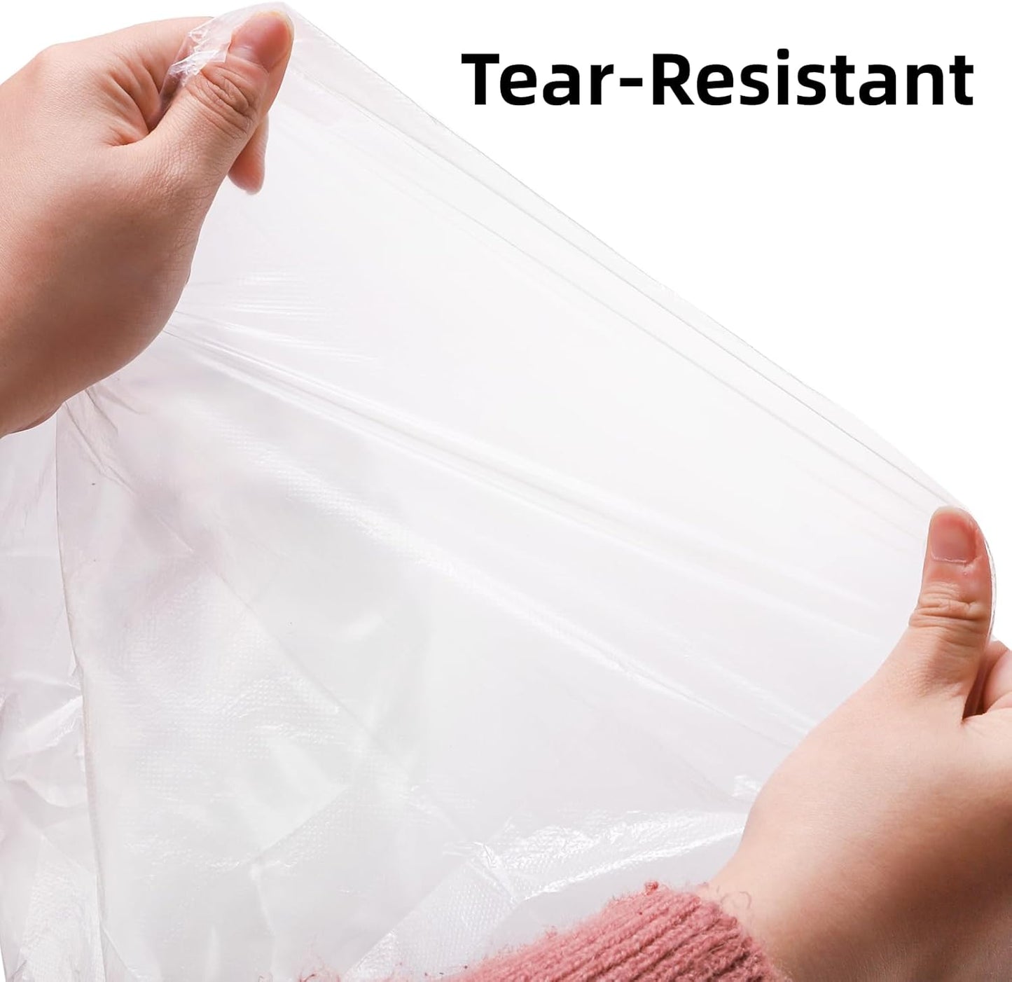 250 Pack Disposable Aprons, Waterproof Clear Plastic Smocks for Adults Painting Party, Cooking, Housework, Picnics, DIY Crafts