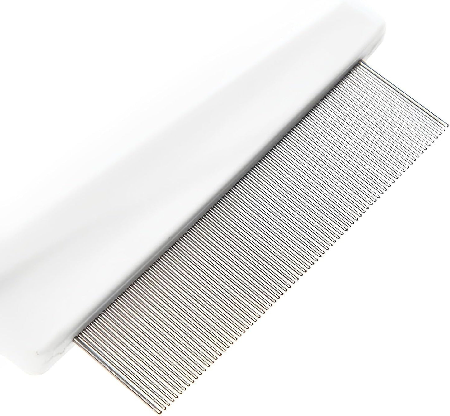 Flea comb for dogs and cats - Dog grooming tool - For removing tear stains, fleas, mange and lice