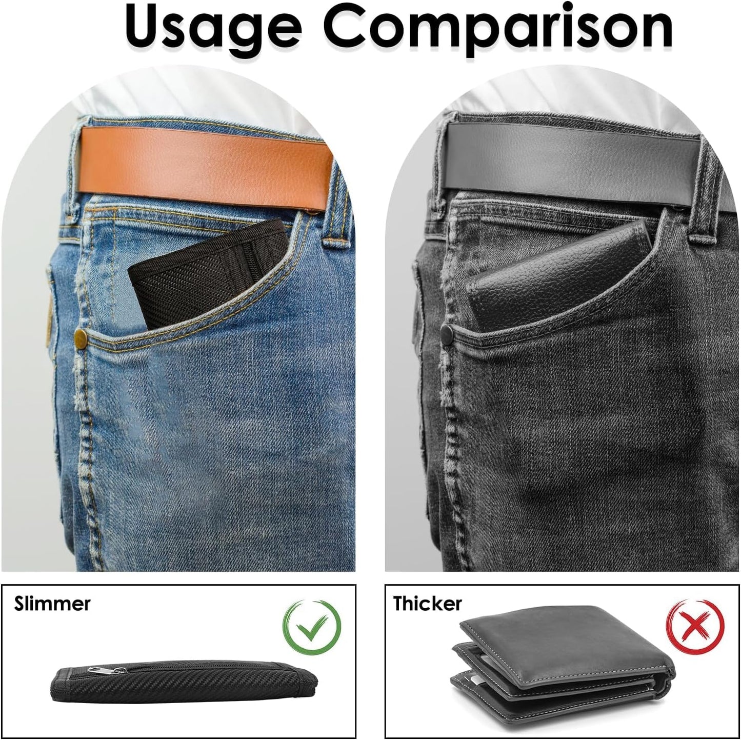 Heren Slim Wallet UK Simple Lightweight Compact RFID Blocking Soft Secure Credit Card Holder for 6 Cards and Banknotes Suitable for Travel Men Dad Friend Birthday Gift Charcoal Black