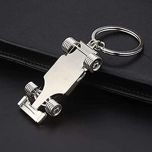 Silver racing keychain for Father's Day, birthday, Christmas for racing fans, 1 sport F1 keychain, keychain accessories Formula 1 gift for boys or men