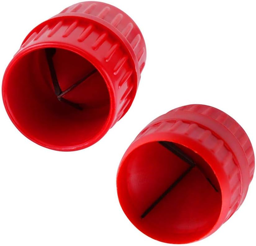 Pijpontbraamgereedschap - Her Kindness Copper Pijpontbraamgereedschap - Ontbraamgereedschap Universal Pipe Reamer 3 mm-38 mm (0-12 inch-1-5 inch) Internal and External Reamers Pipe Tool Acrylic Pipe Beveling Tool