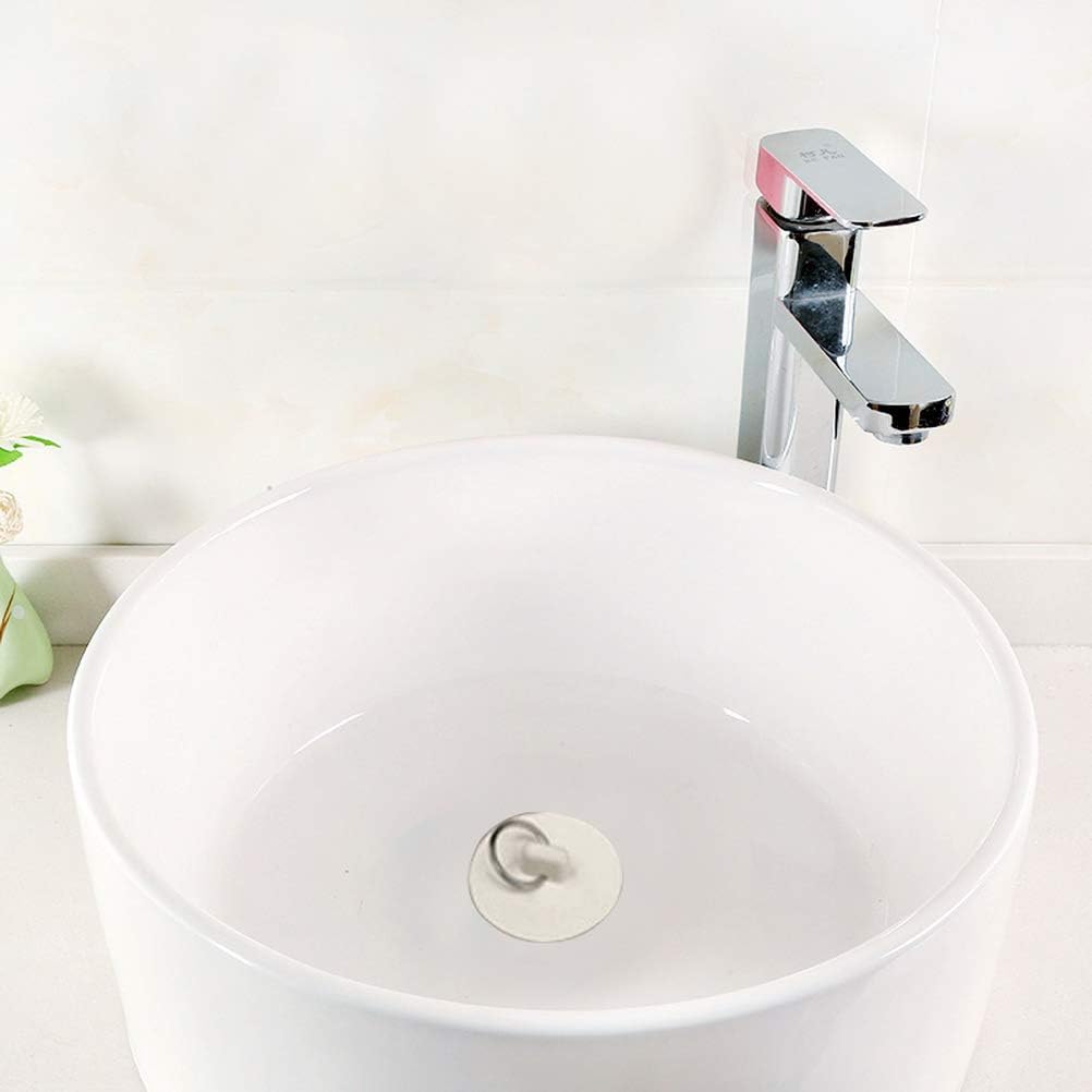 Set of 4 drain stoppers - sink stoppers - rubber drain plugs and kitchen sink stoppers with hanging ring - Suitable for bathtubs and bathrooms (4 sizes)