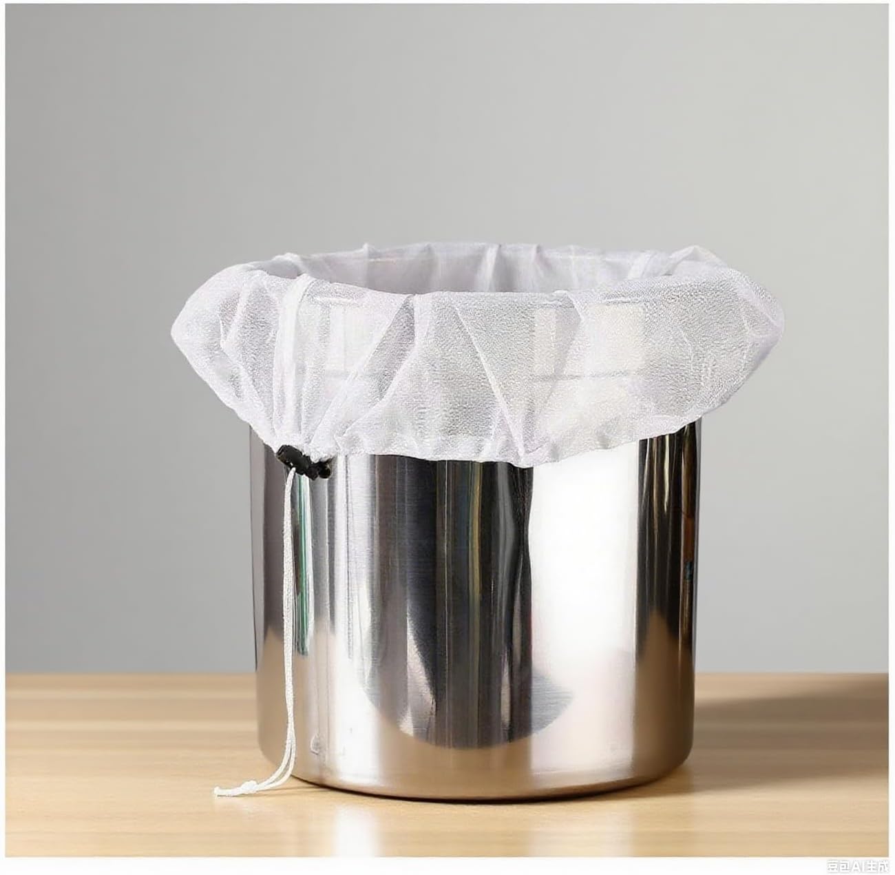 26" * 22" straining bag for filtering home-brewed beer, wine, jam, fruit, nuts, milk and yoghurt - jelly bag for making jam - reusable