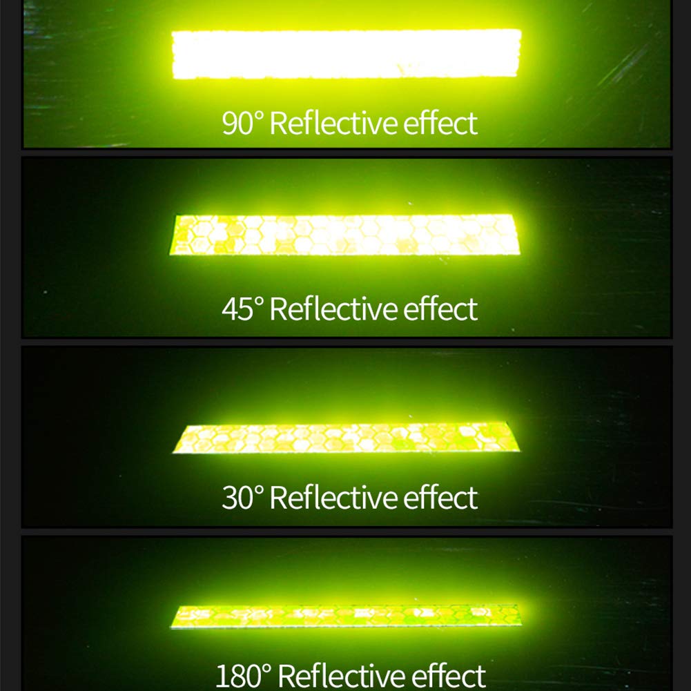 Reflective tape - 5 colours - Night safety - Reflective warning stickers - Waterproof - Outdoor - Reflective tape for bike wheels - Suitable for bikes, trailers and motorcycles