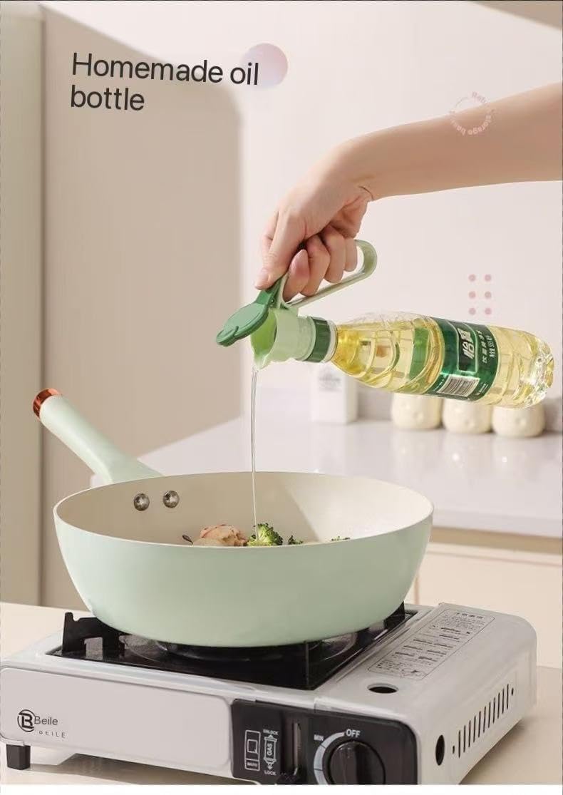 Wine pourer suitable for various drink bottles - including mineral water - household use - can also be used as a handle for an oil bottle - wine pourer for lazy people - cola handle