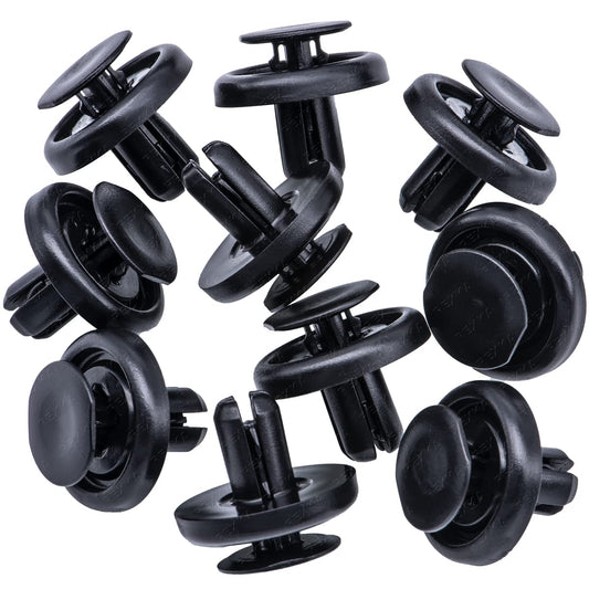 Rexka 10pcs Fender Liner Clip Bumper Enginer Cover Retainer Clip Fastener for Toyota Lexus 90467-07215 Tundra Tacoma RAV4 Corolla 4Runner Camry C-HR