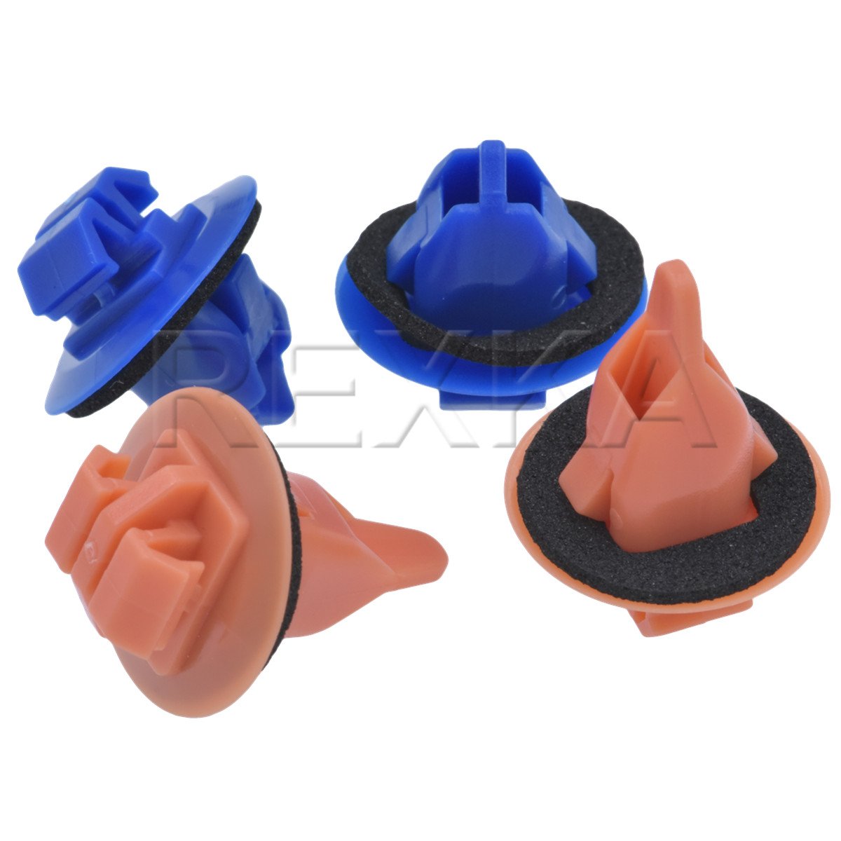 Rexka 10 Sets Fender Flare Clip Kit 75495-35010 75397-35010 Compatible with Toyota Tacoma RAV4 Highlander FJ Cruiser