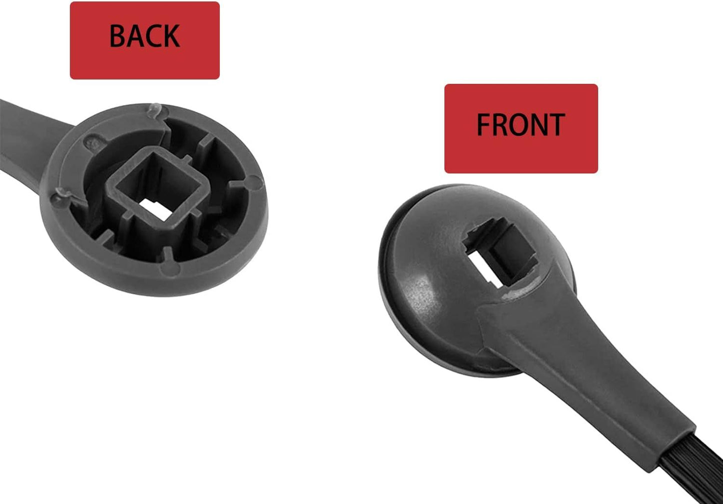 Side Brush or Shark AI AV2501S, AV2501AE, RV2502AE, RV2520AOUS, AV2510AOUS, RV2610WA, RV2610WD, RV2620WD Robotic Vacuum Cleaner Replacement Parts Accessories