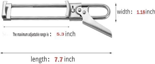 ® Master Jar & Bottle Opener, Adjustable Multiunctional Stainless Steel Can Opener Jar Lid Gripper, Manual,Kitchen Accessories