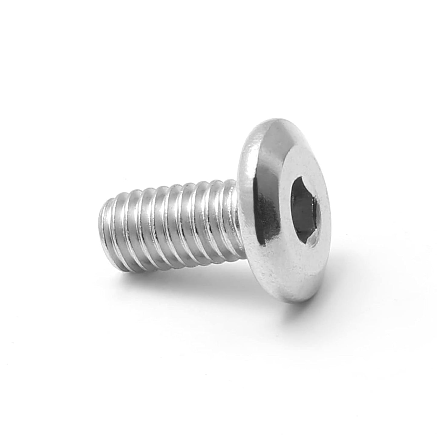 Biaungdo 30 Pcs M6x12mm Stainless Steel Flat Head Hex Socket Cap Bolts Screws Countersunk Connector Fastener
