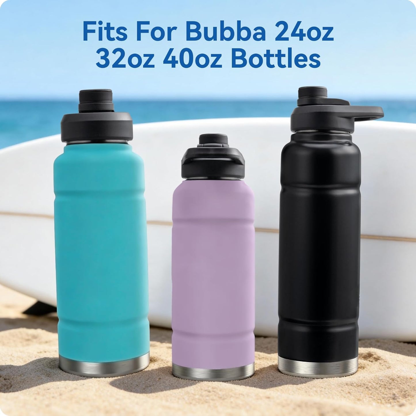 Replacement Lid for Bubba Water Bottle 24 32 40 OZ, Spout Lid with Ergonomic Handle for Bubba Trailblazer - Durable, BPA-Free & Leak-Proof
