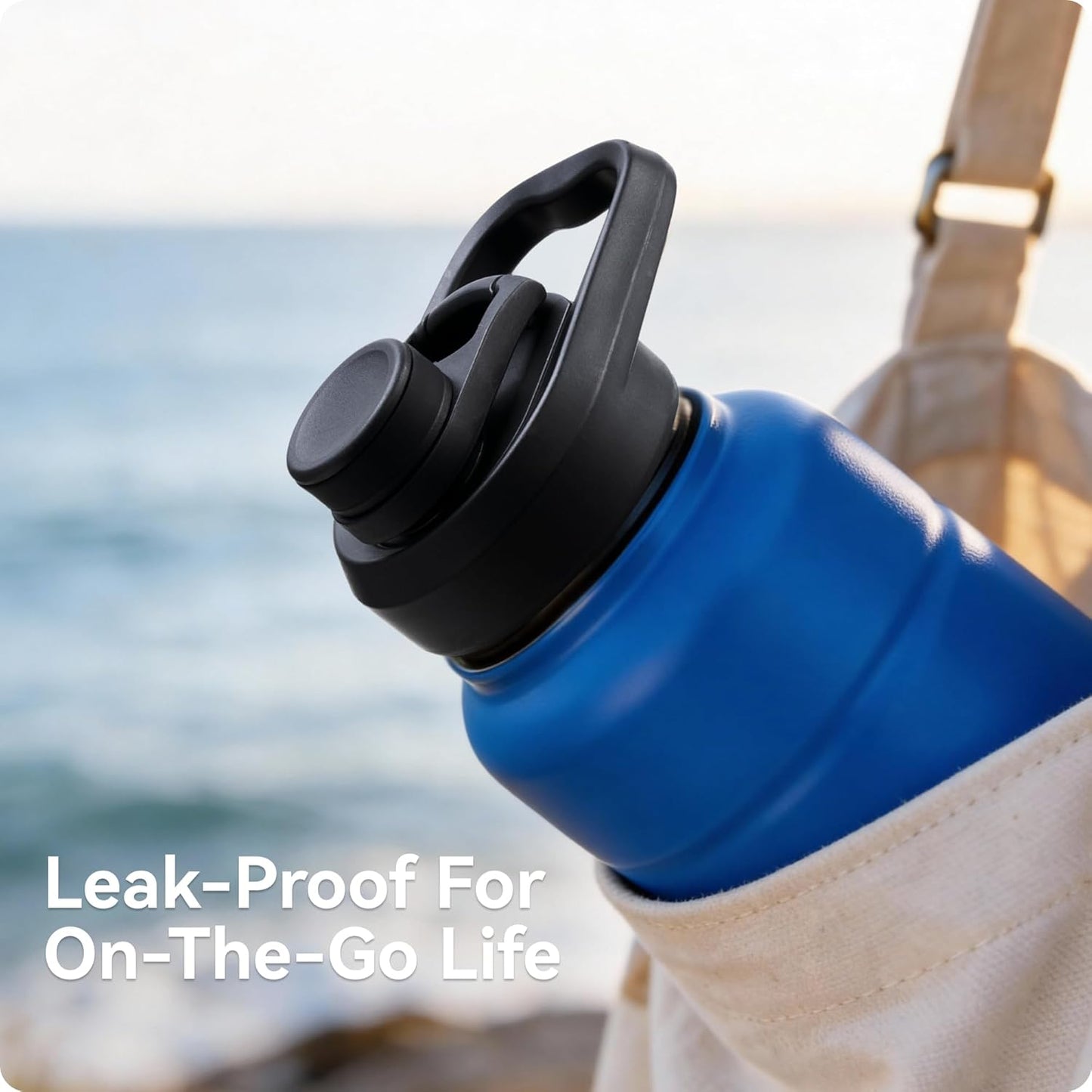 Replacement Lid for Bubba Water Bottle 24 32 40 OZ, Spout Lid with Ergonomic Handle for Bubba Trailblazer - Durable, BPA-Free & Leak-Proof