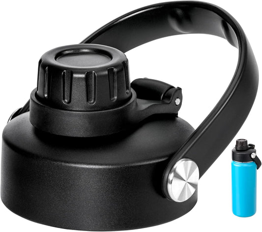 Replacement Chug Cap for ThermoFlask 14/1618/24/32/40 Oz Water Bottles, Wide Mouth Spout Lid, Dishwasher Safe - Ideal for Gym & Travel - Easy Sip