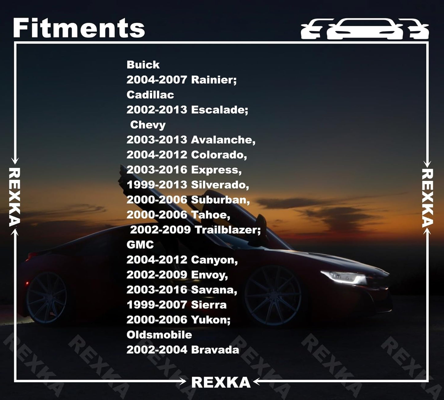 Rexka 15 Sets Silverado Bumper Clips Front Air Dam Deflector Retainer Clips Nut Grommet 15733971 15733970 Fits Chevy Trucks Suburban Tahoe Trailblazer GMC Canyon Savana Sierra Yukon Avalanche