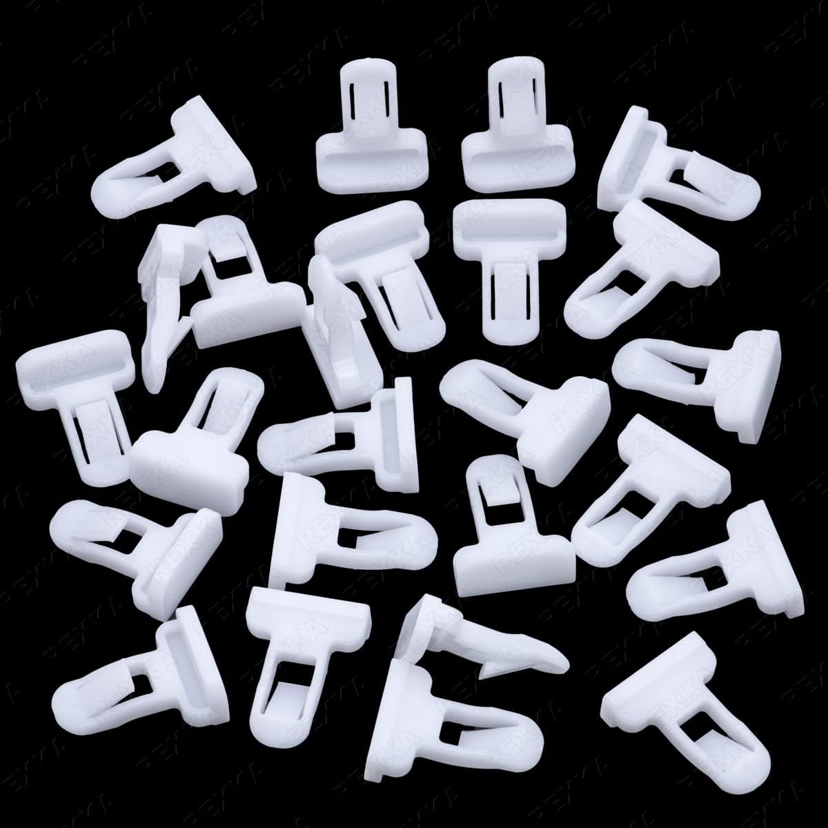 Rexka 25pcs Front & Rear Spoiler Moulding Clip Compatible with Toyota Lexus 75392-35220 4Runner, Camry, Corolla, FJ Cruiser, Highlander, Prius, Prius Prime, Prius V, RAV4