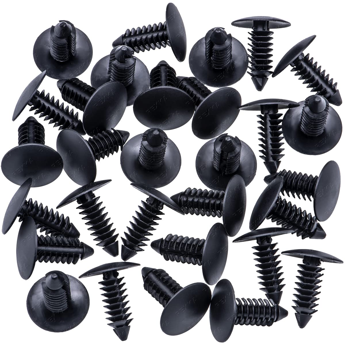 Rexka 30pcs Fender Bumper Shield Fender Liner Push Pin Retainer Clips 6030441 for Jeep Dodge Ram Chrysler