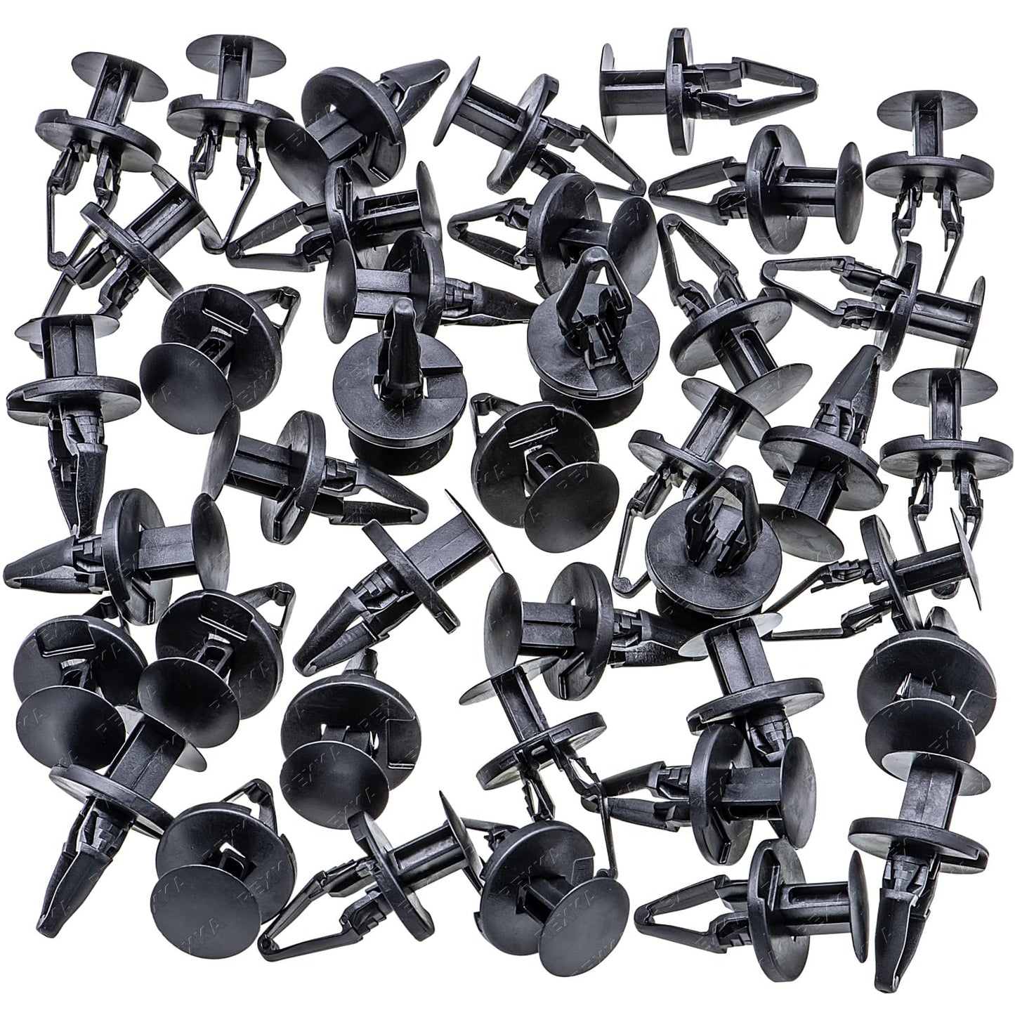 Rexka 40pcs Fender Flare Liner Radiator Bumper Air Dam Retainer Clip Pin Fastener for GM 11589292 Chevrolet, Chevrolet Trucks, Buick, Cadillac Trucks, Saturn, GMC Trucks