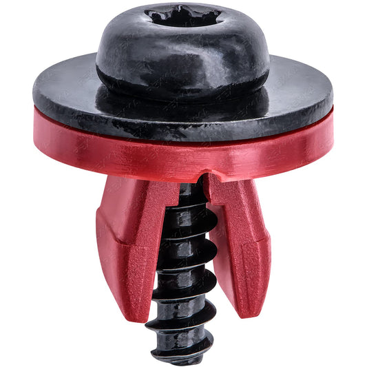 Rexka 20 Sets Engine Splash Shield Screws for Ford - T30 Torx Head Bolts and Grommets for Undertray Engine Fender Liner Deflector Grille for Ford Escape F-150 Edge Focus Fusion C-Max S-Max Lincoln