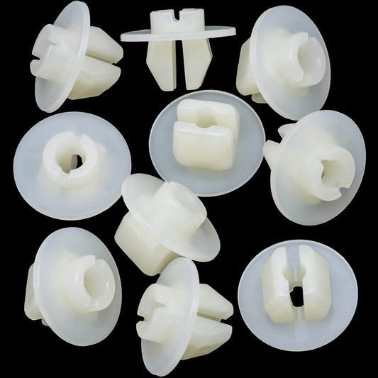 Rexka 10pcs Bumper Cover Cowl Grille Headlight Mounting Grommet Nylon Retainer Nut for Toyota Lexus 90189-05142