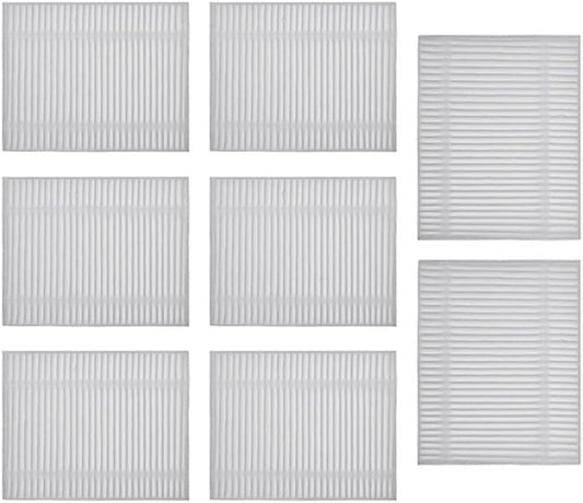 Replacement Hepa ilter Compatible with iRobot Roomba 105 Series, Combo Essential, Combo 2 Essential, Vac Essential, Vac 2 Essential, Q0120, Q0110, Q0520, Y0140, Y0110, Robots Vacuum, 8-Pack.
