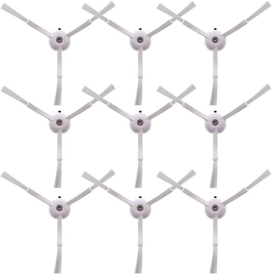 Replacement Side Brush, Compatible with  S8, S8+ Pro Ultra, Q Revo, Q5, Q7, Q8 Max, S7 Max Ultra, S7 MaxV, S6, S6 Pure, S5, S4, E4, E20, E25, E35, S50 Robot Vacuum, 9-Pack