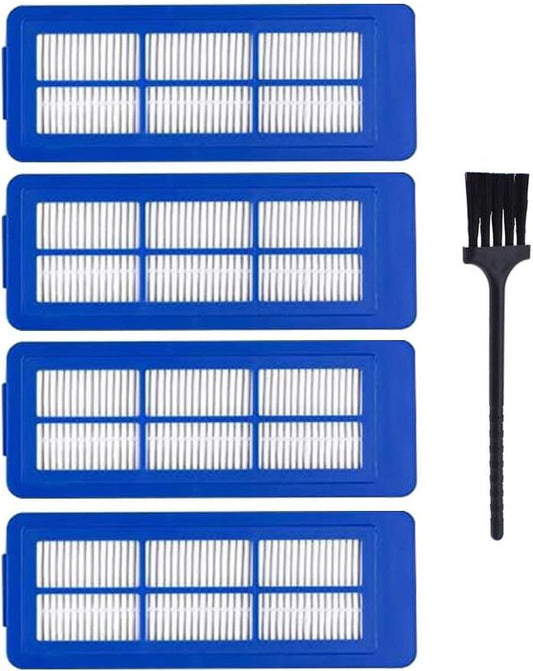 Replacement ilters Compatible with euy RoboVac 11S Max, 30C Max, G30, G30 Edge/Hybrid/Verge, G10, G20, Robot Vacuum Parts Accessories, 4-Pack.