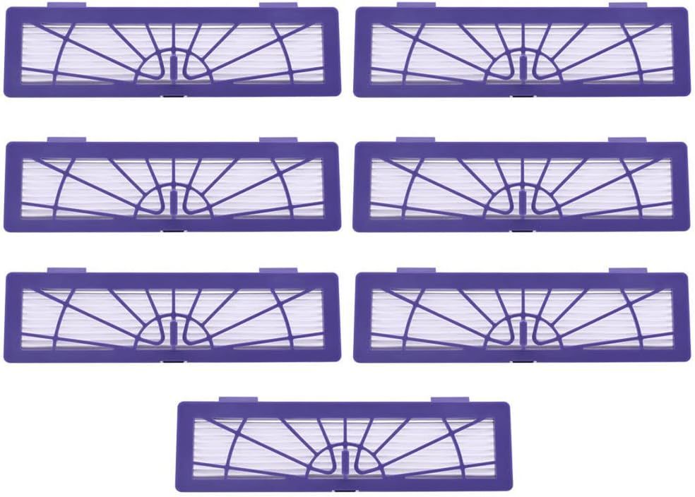 Replacement ilters Compatible with Neato Connected D3 D4 D Series D75 D80 D85 and Botvac Series 65 70e 75 80 85 Robot Vacuum Parts Accessories High Perormance, 7-Pack.