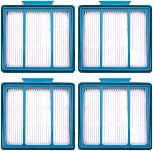 Pre-Motor ilters Compatible with Shark IQ Series RV1001, RV1001AE, AV1002, AV1002AE, AV1010AE, AV970, AV993, RV1100VRUS, UR1000SR, UR1100, UR1105ARUS, Sel-Empty XL Robot Vacuums, 4-Pack.
