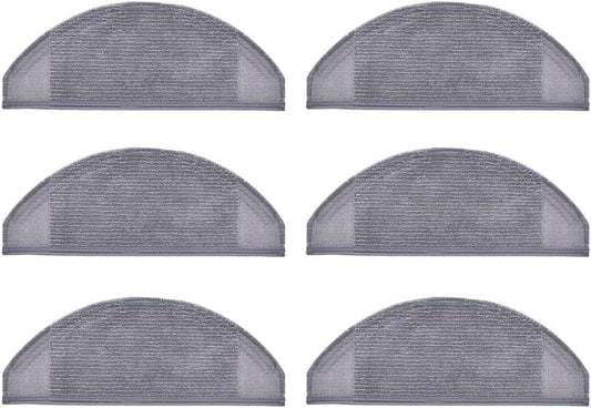 Washable Mopping Cloth Compatible with euy RoboVac X8 Hybrid Robot Vacuum and Mop Cleaners Spare Replacement Parts Accessories, 6-Pack.