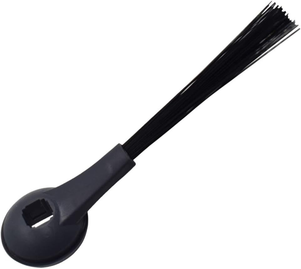 6-Pack IQ Robot Side Brushes, or Shark Robot R100, R101AE, RV1000, RV1001AE, RV1001, UR1005AE, RV911S Vacuum Models Anti-Tangle Pet Hair, Carpets, Hard loors Easy Install Brush Head Tool Kit