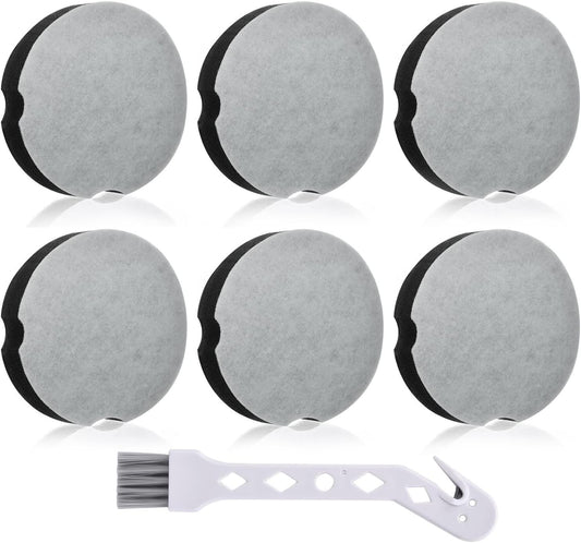 6 Pack ilter Replacement or Bissell Cleanview Compact Turbo 3508 3437 Powerorce Compact Lightweight Upright 2112 1520 or Bissel Turbo Bagless 2690 Vacuum, Parts #1604896/160-4896