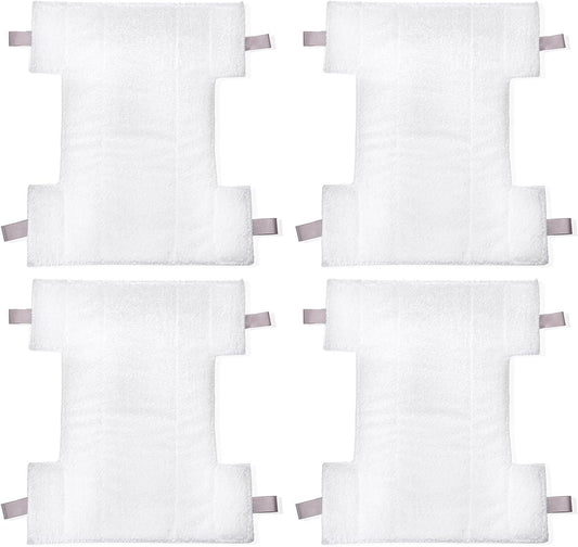 4Pack Pads or Shark Dust-Away Advanced Micro-iber Replacement Pads - Compatible with Shark Rocket Dust-Away, Rotator, Navigator Lit-Away Pro Vacuum, Ultra Light Stick Vacuum, Hv300 Series