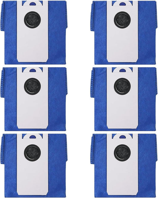6 Pack Dust Bags or bObsweep UltraVision or UltraVision Pet Sel Empty Robot Vacuum Replacement Accessory Parts