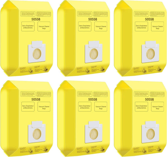 6 Pack Vacuum Cleaner Bags it or Kenmore Canister Type C/Q 5055 50555 50557 50558 and Pana·sonic Type C-5 C-18, 200 Series, 400 Series, 600 Series, 700 Series, 800 Series Vacuum By